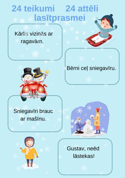 Ziemas lasāmkartītes