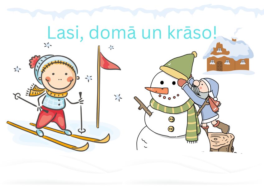 Lasi, domā un krāso
