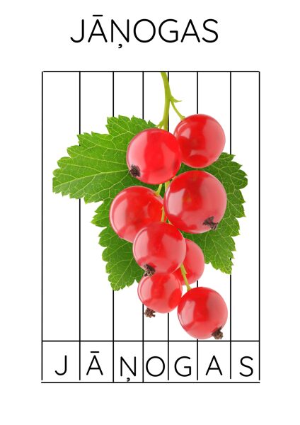 Augļu un ogu puzles